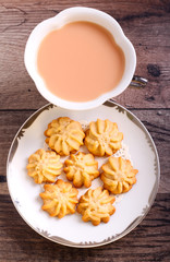 Maple syrup butter cookies