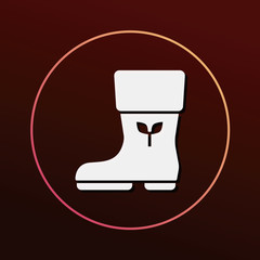 Rain boots icon