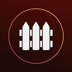 garden fence icon