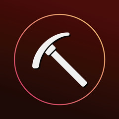 gardening shovel icon