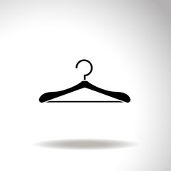 Hanger vector icon.