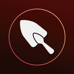 gardening shovel icon