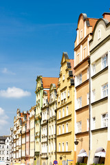 Plac Ratuszowy Square, Jelenia Gora, Silesia, Poland