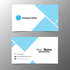 business name card template vector illustration eps 10