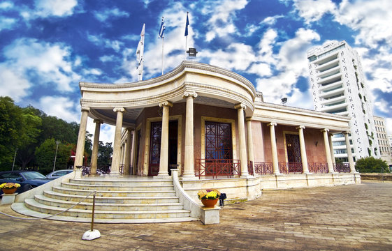 the town hall of Nicosia Cyprus