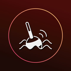 fishing bait icon