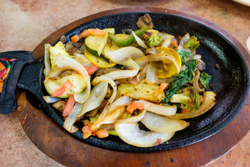 Mexican fajitas