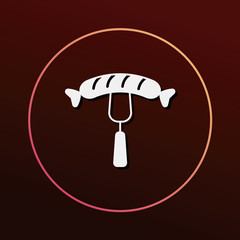 hot dog sausage icon