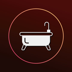 bathtub icon