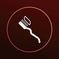 tooth brush icon