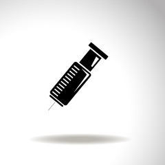 Vector syringe icon