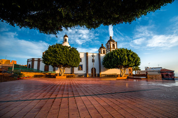 Church in Ingenio town on Gran Canaria island