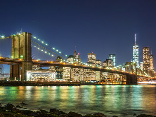 Fototapeta na wymiar New York at Night