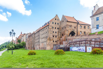 medieval granary, Grudziadz, Kuyavia-Pomerania, Poland