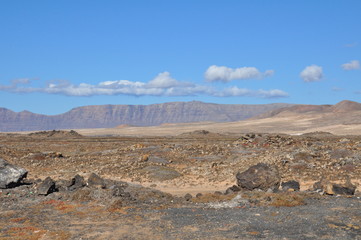 Vulkan Landschaft auf Lanzarote