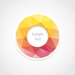 Abstract vector infographics background
