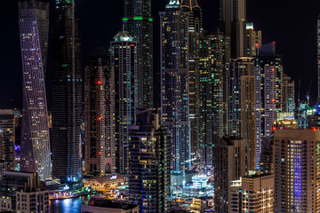 Obraz premium night city