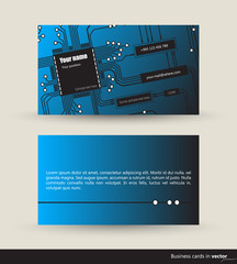 Logic circuit visit card