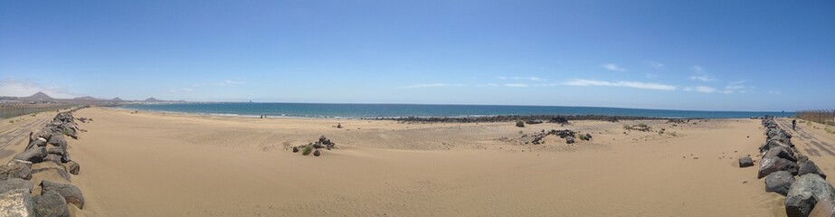 Strand am Aeroporto Lanzarote