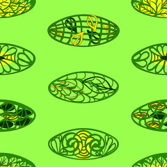 floral abstract ornament 