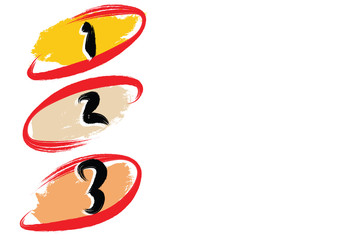 First, second, third ...