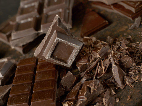 Chocolate close-up