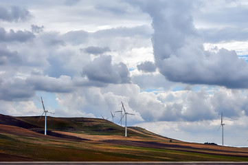Wind turbines in Italy - Pale eoliche in Italia