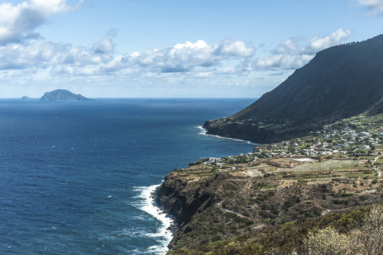 Panarea from Salina