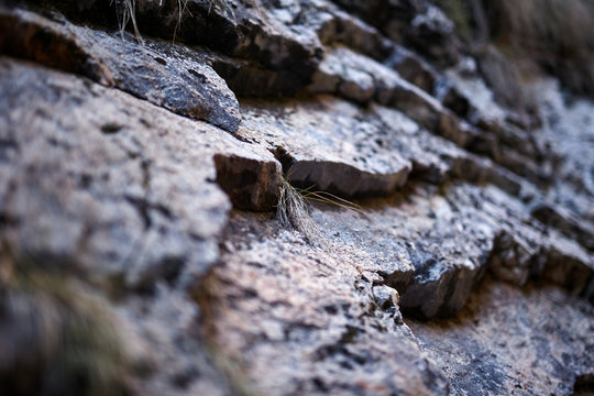 Sedimentary rocks background