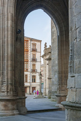 Obraz premium Outer arc in Lugo cathedral