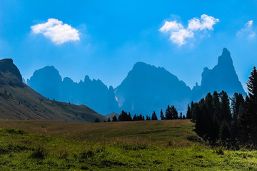montagne Moena Trentino Val di Fassa