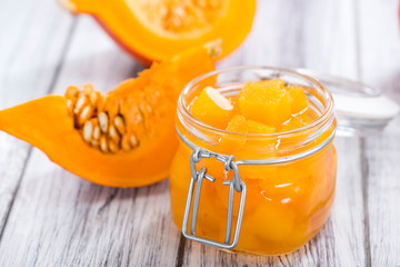 Portion of preserved Punmpkins