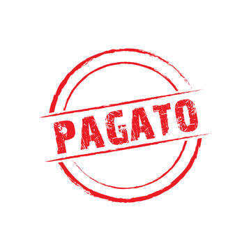 Pagato timbro Immagini senza sfondo e Foto Stock ritagliate - Alamy