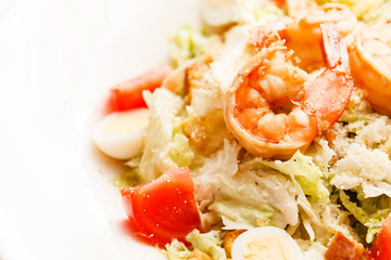 salad with shrimp
