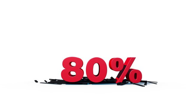 soldes 80% code barres V01