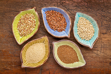gluten free grains bowl set