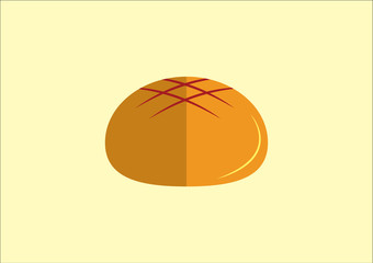Bread Bakery Icon Logo