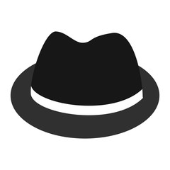 Retro hat isometric 3d icon