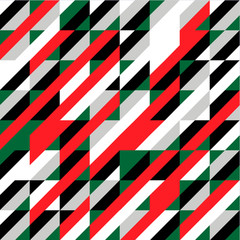 Abstract red and green background for Christmas festival.