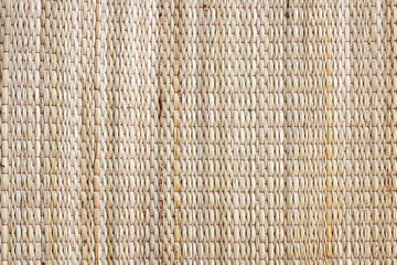 Surface mat woven into beautiful patterns background. Mat,reed texture natural materials. - 99300051