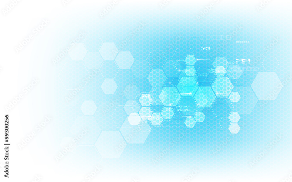 Poster vector abstract background hi tech innovation concept design