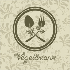 vegetarian food menu design 