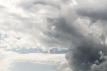 Obraz premium Dark storm clouds background