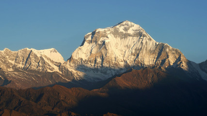 Dhaulagiri. Himalayas, Nepal