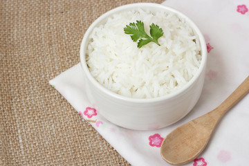 bowl full of rice