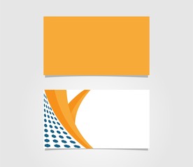 oranorange business cardge business card 