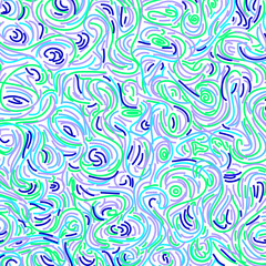 Abstract  background of different colored lines