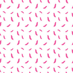 Feather vector art background design for fabric and decor. Seaml