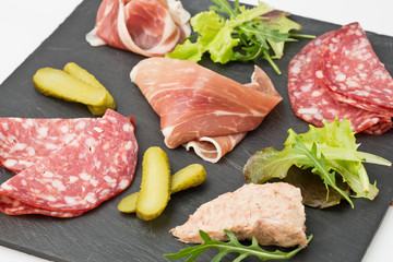 Ardoise de charcuterie
