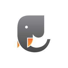 Elephant Head Logo